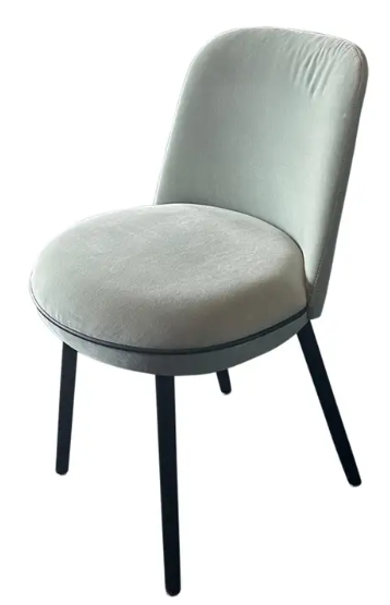 Wittmann Merwyn Wood Base Velvet Chair by Sebastian Herkner in STOCK