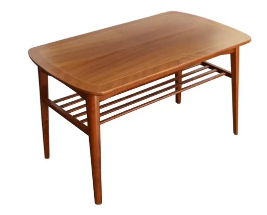 Mid-Century Modern Mahogany Coffee Table for Tingströms