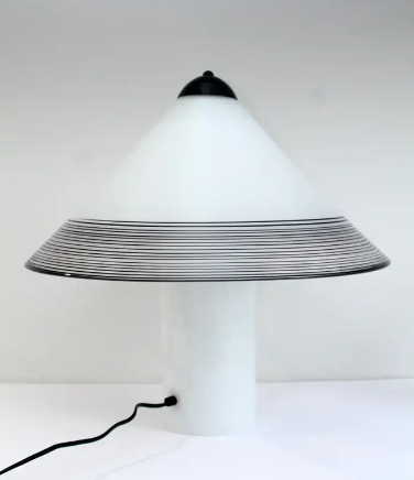 Large Murano table lamp by "iTRE" Murano (51Hx51cm) 1970s. Mid-century modern