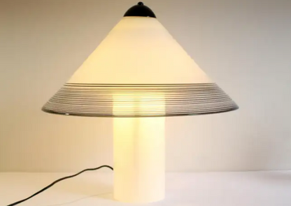 Large Murano table lamp by "iTRE" Murano (51Hx51cm) 1970s. Mid-century modern