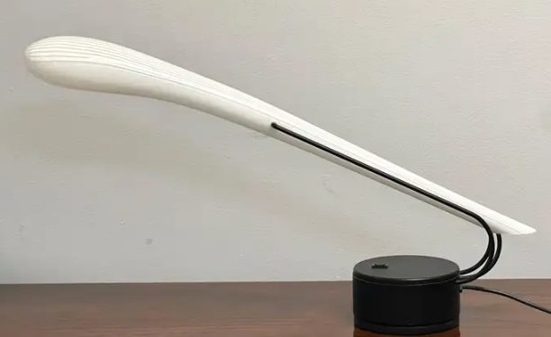 Vetri Murano Table Desk Lamp, Effrete Tagliapietra 1980s