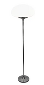 Mid-Century Modern Stemlite Chrome Floor Lamp by Bill Curry