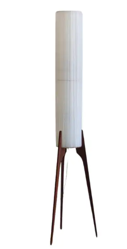 Vintage Danish Tripod Rocket Floor Lamp, 1960s.