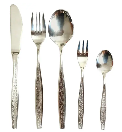 Flatware, Cutlery Set by Berndorf Model Flamenco