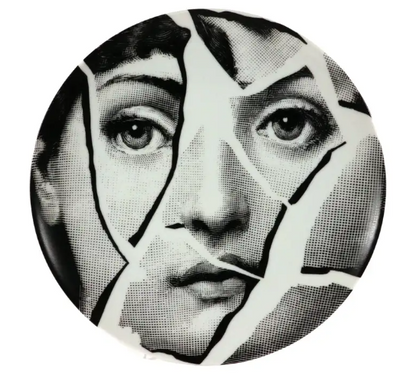 Fornasetti Themes and Variations Plate, Number 2