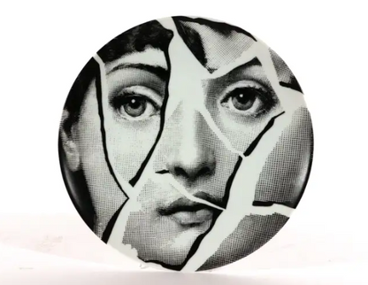 Fornasetti Themes and Variations Plate, Number 2