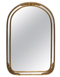 European Brass Wall Vanity Mirror