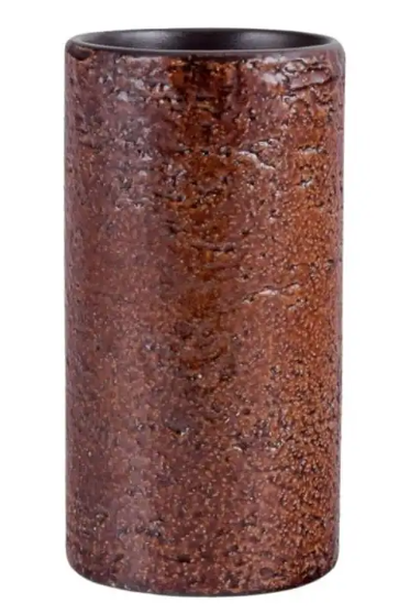 Ingrid Atterberg for Upsala Ekeby, Sweden. Ceramic vase with glaze in brown hues