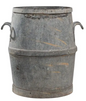 Early 20th Century French Zinc Barrel